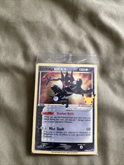 Greninja Star SWSH144 SWSH: Sword & Shield Promo Cards Holo SEALED - Image 1