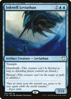 NM Inkwell Leviathan, MTG, Commander 2018, Magic the Gathering, 91 - Image 1