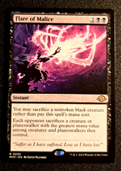 Flare of Malice [Modern Horizons 3] # 0095NM MTG - Image 1