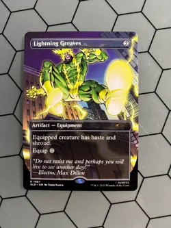 MTG | 🕷Spider-man🕷 SL | Lightning Greaves (1987) | 🚫🌟Non-Foil 🌟🚫 - Image 1
