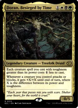 Doran, Besieged by Time 215 ECL Lorwyn Eclipsed NM - Image 1