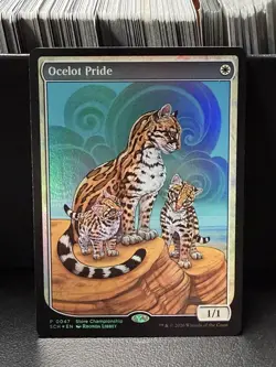 Ocelot Pride Textless Foil Full-art Store Championship Promo IN HAND! SHIP FAST! - Image 1