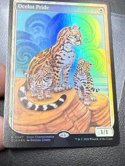 Ocelot Pride Textless Foil Full-art Store Championship Promo IN HAND! SHIP FAST! - Image 5