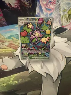 Ambipom 107/094 Me02: Phantasmal Flames Holo Near Mint Pokemon TCG - Image 1