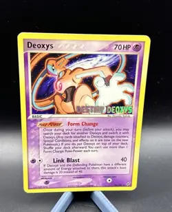 Pokemon Deoxys DESTINY DEOXYS PROMO REVERSE HOLO STAMPED 16/107 MP - Image 1
