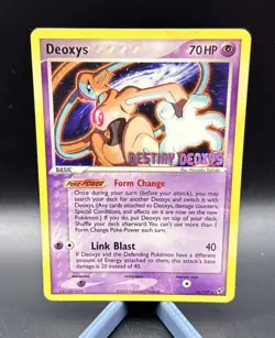 Pokemon Deoxys DESTINY DEOXYS PROMO REVERSE HOLO STAMPED 16/107 MP - Image 2