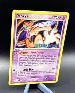 Pokemon Deoxys DESTINY DEOXYS PROMO REVERSE HOLO STAMPED 16/107 MP - Image 3