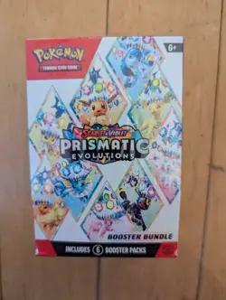 Pokemon TCG SV8.5 Prismatic Evolutions Booster Bundle Sealed Free Shipping - Image 1