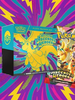Pokemon Ascended Heroes ETB Elite Trainer Box - Sealed PRE-SALE! - Image 1