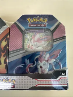 Pokemon TCG V Heroes 2-Pack Bundle Flareon V Sylveon V Tin Factory Sealed NEW - Image 3