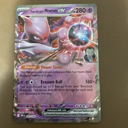 Team Rocket's Mewtwo ex Destined Rivals Holo Pokemon 81/182 | NM - Image 1