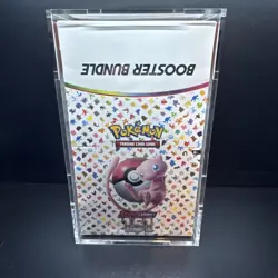 Pokemon 151 SV3.5 Booster Bundle Display Factory Sealed Case W/Acrylic Case - Image 2