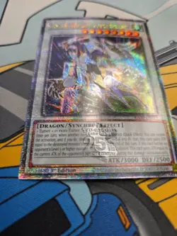 Crystal Wing Synchro Dragon - Quarter Cent Rare - YuGiOh - Rarity Coll. 2 - Image 2