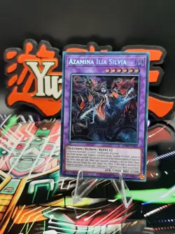 Yu-Gi-Oh! Azamina Ilia Silvia MP25-EN103 Secret Rare 1st Ed NM - Image 1