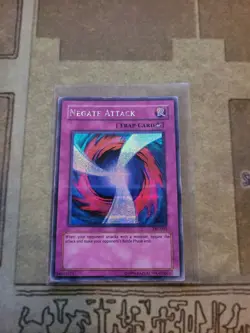 YUGIOH NEGATE ATTACK TSC-003 PARALLEL SECRET UNLIMITED ED MP - Image 1