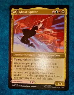 Gwen Stacy // Ghost-Spider Marvel's Spider-Man Regular NM/M 0078 SPM MTG - Image 4