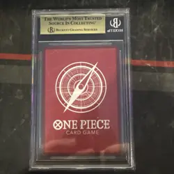 One Piece Gecko Moria OP06-080 Wings of the Captain Leader Alt BGS 10 Pristine - Image 2
