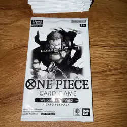 12x One Piece TCG Welcome Pack Vol.2 Sealed & 6x judge vol.6 pack - Image 2