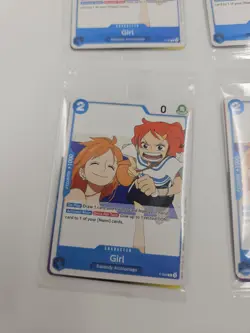 4x Nami Girl P-096 One Piece Prerelease Participation Fan Letter Promo English - Image 3