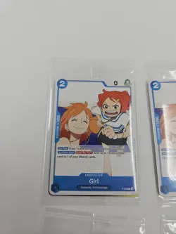 4x Nami Girl P-096 One Piece Prerelease Participation Fan Letter Promo English - Image 4