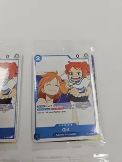4x Nami Girl P-096 One Piece Prerelease Participation Fan Letter Promo English - Image 5