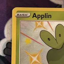 Applin SV012/SV122 - Shining Fates Baby Shiny Shiny Vault - Holo NM Pokemon - Image 4