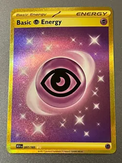 Basic Psychic Energy 207/165 Hyper Rare SV: Scarlet & Violet 151 Pokemon TCG HP - Image 1