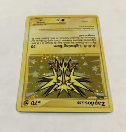 Pokemon ZAPDOS Card 150/147 Secret Rare Holo Supreme Victors Platinum Light Play - Image 5