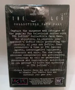 The X-Files Card Game 60-Card Starter Deck Unopened & Sealed "Collectible" CCG - Image 2