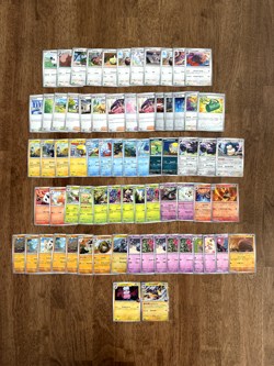 Journey Together Pokemon Cards Bulk Lot 71 BONUS: JPN Glory of team Rocket Card - Image 1