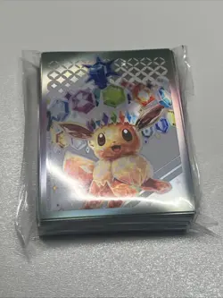 Pokemon TCG Eevee Card Sleeves x65 from Prismatic Evolutions ETB - Image 1