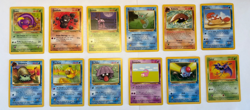 Vintage 1999 Pokemon Fossil Lot All Set Common cards 46-57 Excellent Condition - Image 1