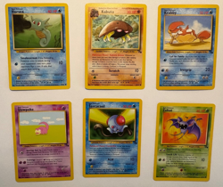 Vintage 1999 Pokemon Fossil Lot All Set Common cards 46-57 Excellent Condition - Image 4