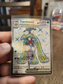 Tsareena EX 220/182 Sv04: Paradox Rift Holo Ultra Rare Card Near Mint Condition - Image 1