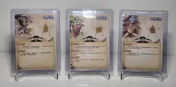 One Piece Wanted Card Lot Of 3 - Image 2