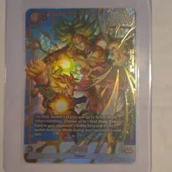 Dragon Ball Super Card Game FB08-087 Foil Broly Battle Card Saiyan SR - Image 1