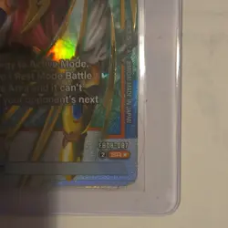 Dragon Ball Super Card Game FB08-087 Foil Broly Battle Card Saiyan SR - Image 3