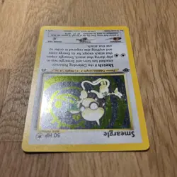 1st Edition Smeargle (11/75) Holo Rare Neo Discovery Set Pokemon TCG Card LP/NM! - Image 4
