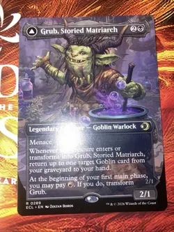 Grub, Storied Matriarch (Borderless) Lorwyn Eclipsed Regular - Image 1