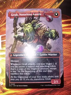 Grub, Storied Matriarch (Borderless) Lorwyn Eclipsed Regular - Image 2