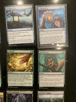 Mtg Blue/green Commander Mini Bundle Commandeer, Chatterstorm, Mind Stone - Image 2