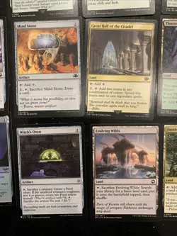 Mtg Blue/green Commander Mini Bundle Commandeer, Chatterstorm, Mind Stone - Image 4