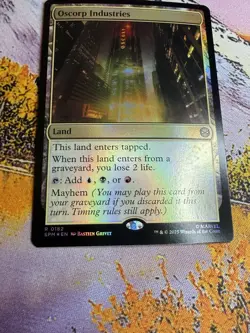 Oscorp Industries - Marvel's Spider-Man - SPM R 0182 Foil - Image 4