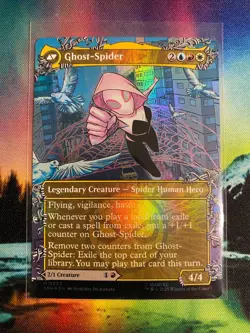 Gwen Stacy M 0209 Borderless Foil (Ghost-Spider) - Magic MTG Marvel's Spider-Man - Image 2