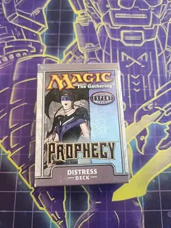 Magic The Gathering Prophecy Distress Deck Opened Box - Image 1