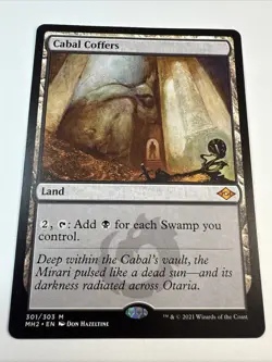 MTG Cabal Coffers (301) | NM | Modern Horizons 2 {MH2} - Cabal Coffers - Image 2