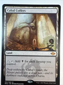 MTG Cabal Coffers (301) | NM | Modern Horizons 2 {MH2} - Cabal Coffers - Image 3