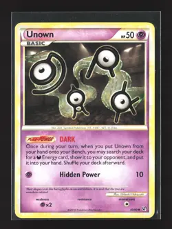 Pokemon Undaunted #40/90 Uncommon Unown - Image 1