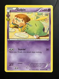 Pokemon Gulpin Card Radiant Collection Common RC12/RC32 Generations - Image 1