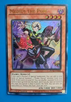 Near Mint Yugioh Medius the Pure - DUAD-EN008 - 1st Edition - Ultra Rare - Image 1